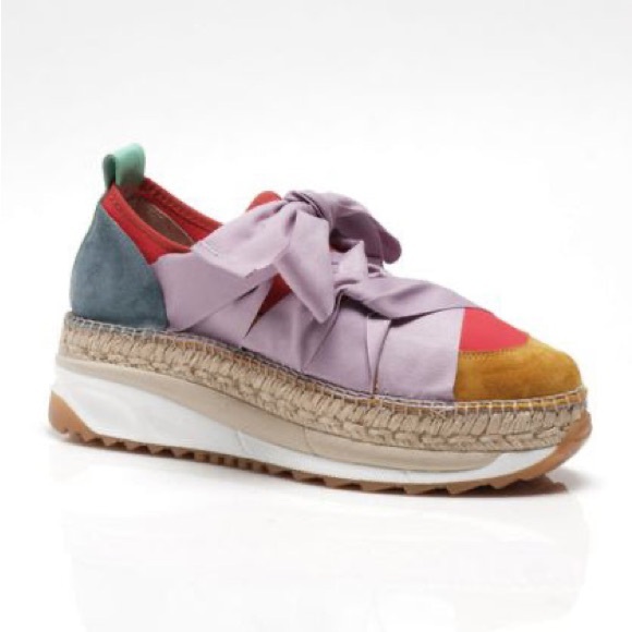 Free People Chapmin Espadrille Sneakers size 38 (8) Colorful - Picture 3 of 8